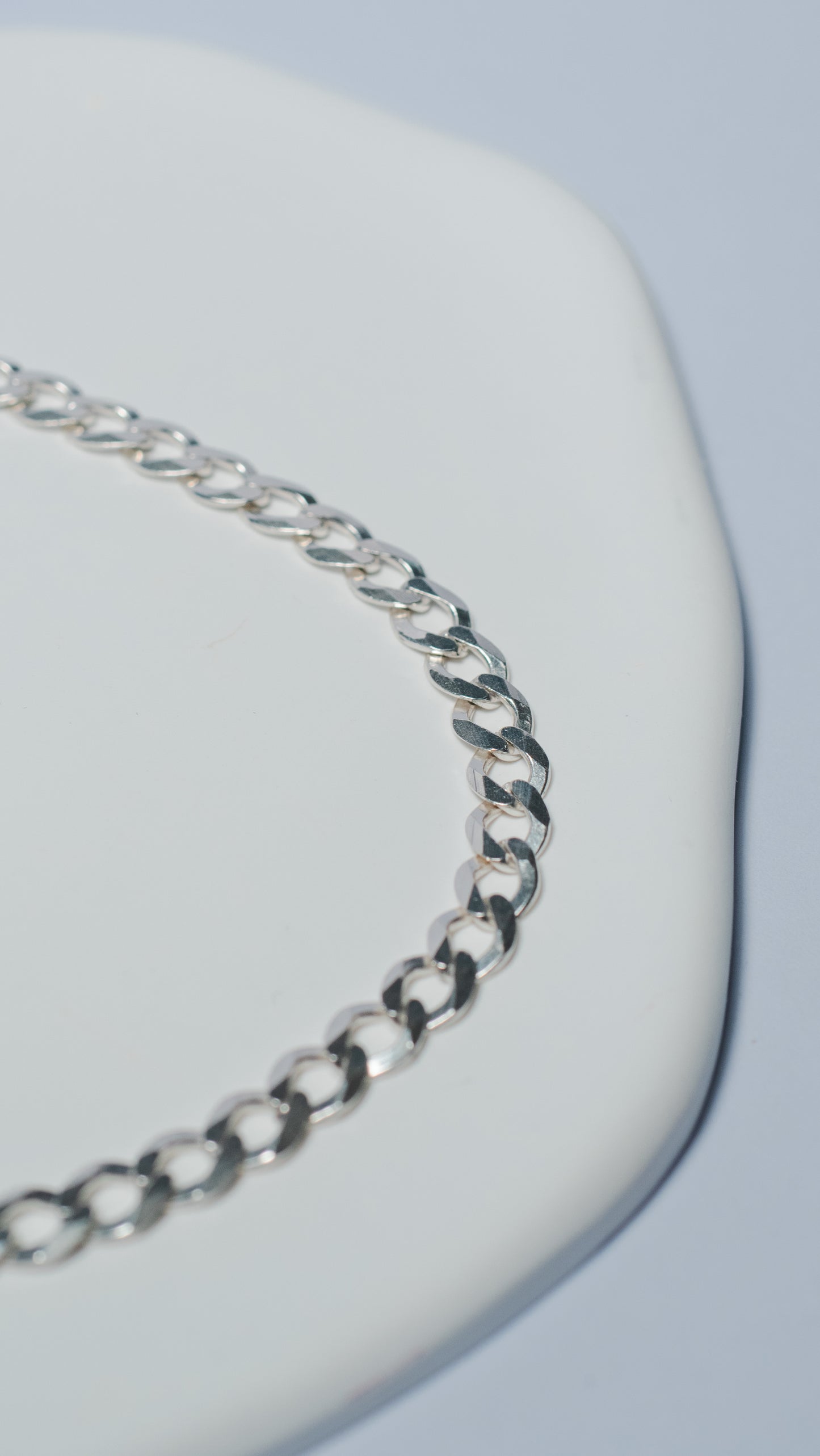 Atlas Silver Chain Necklace
