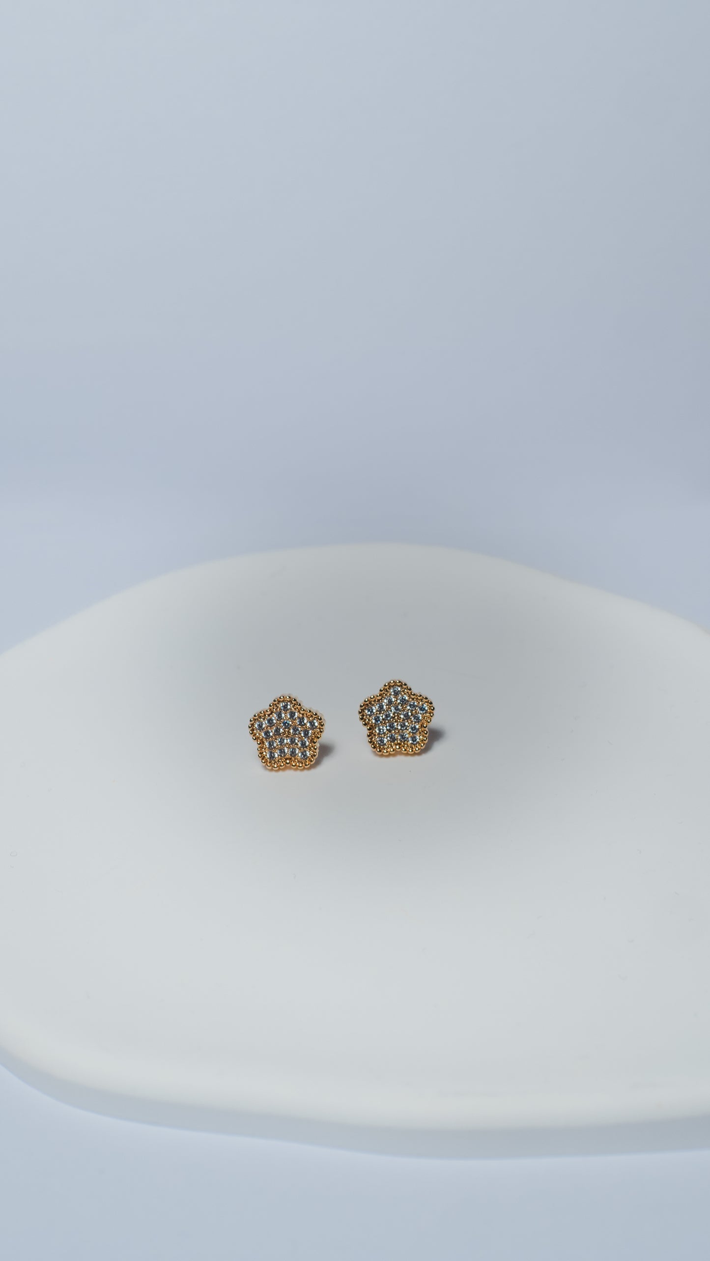 Clover Glow Stud Earrings