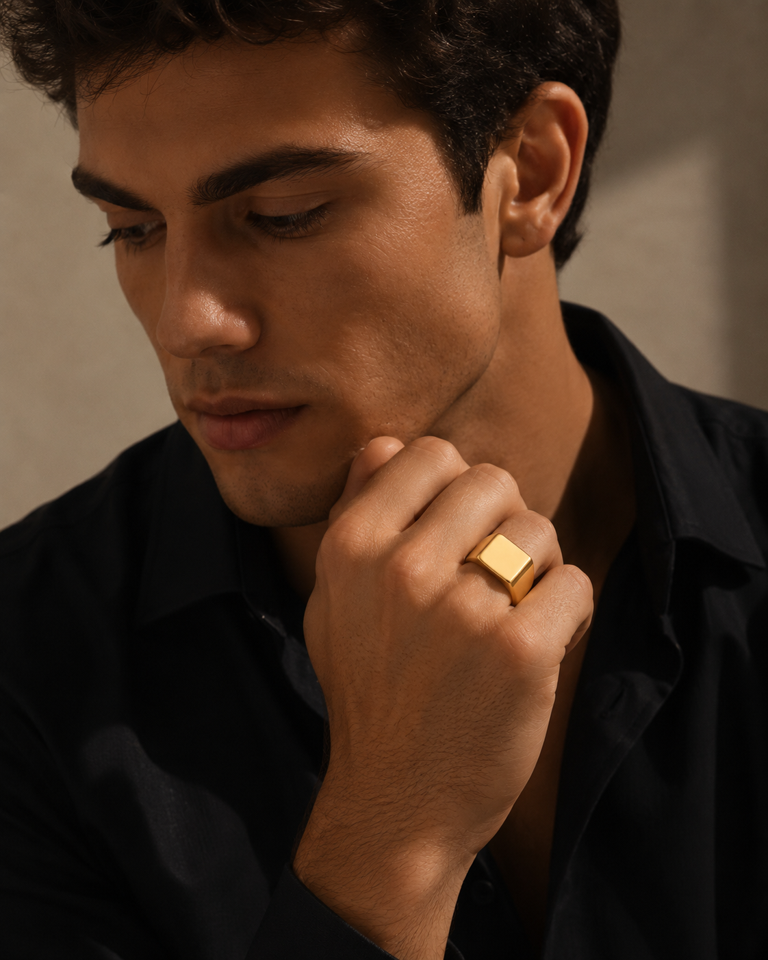 Gold Signet Ring