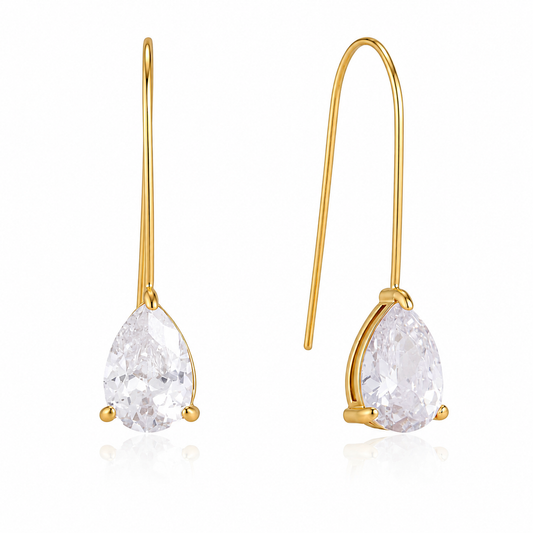 Lumiere Teardrop Wire Earrings