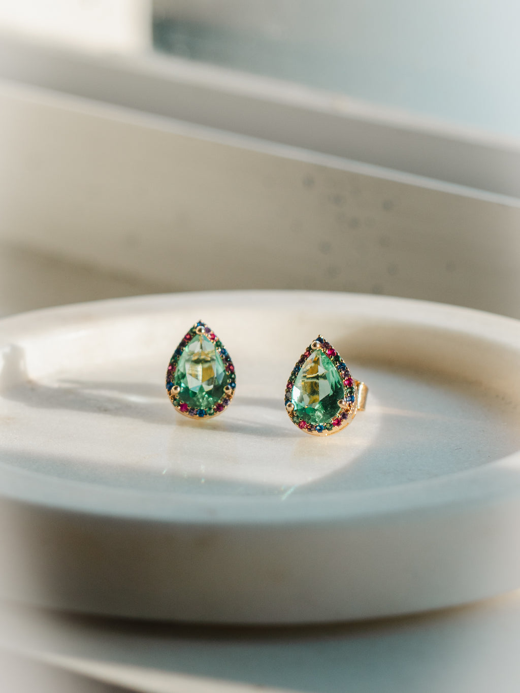 Aurora Bloom Studs