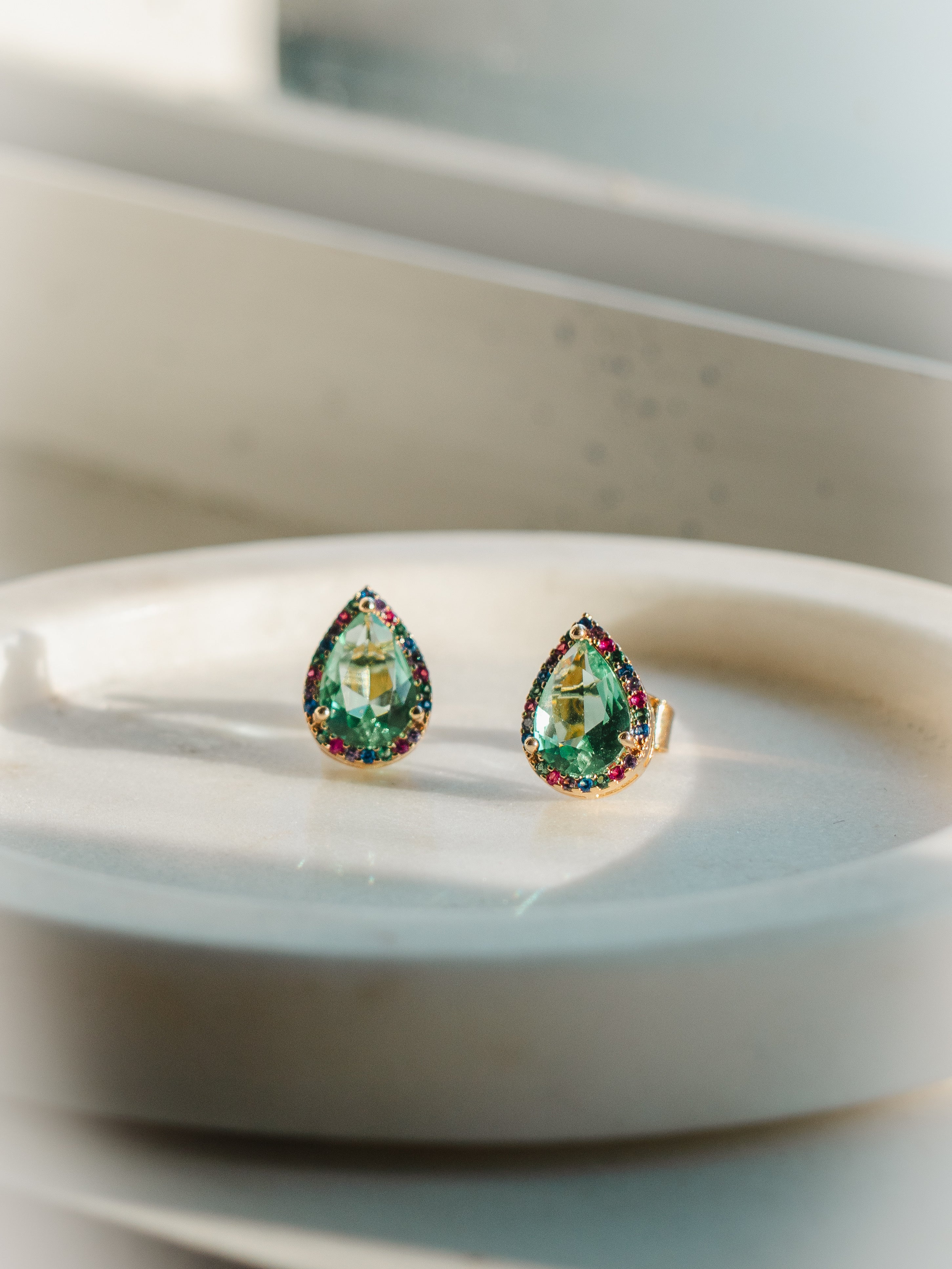 Aurora Bloom Studs