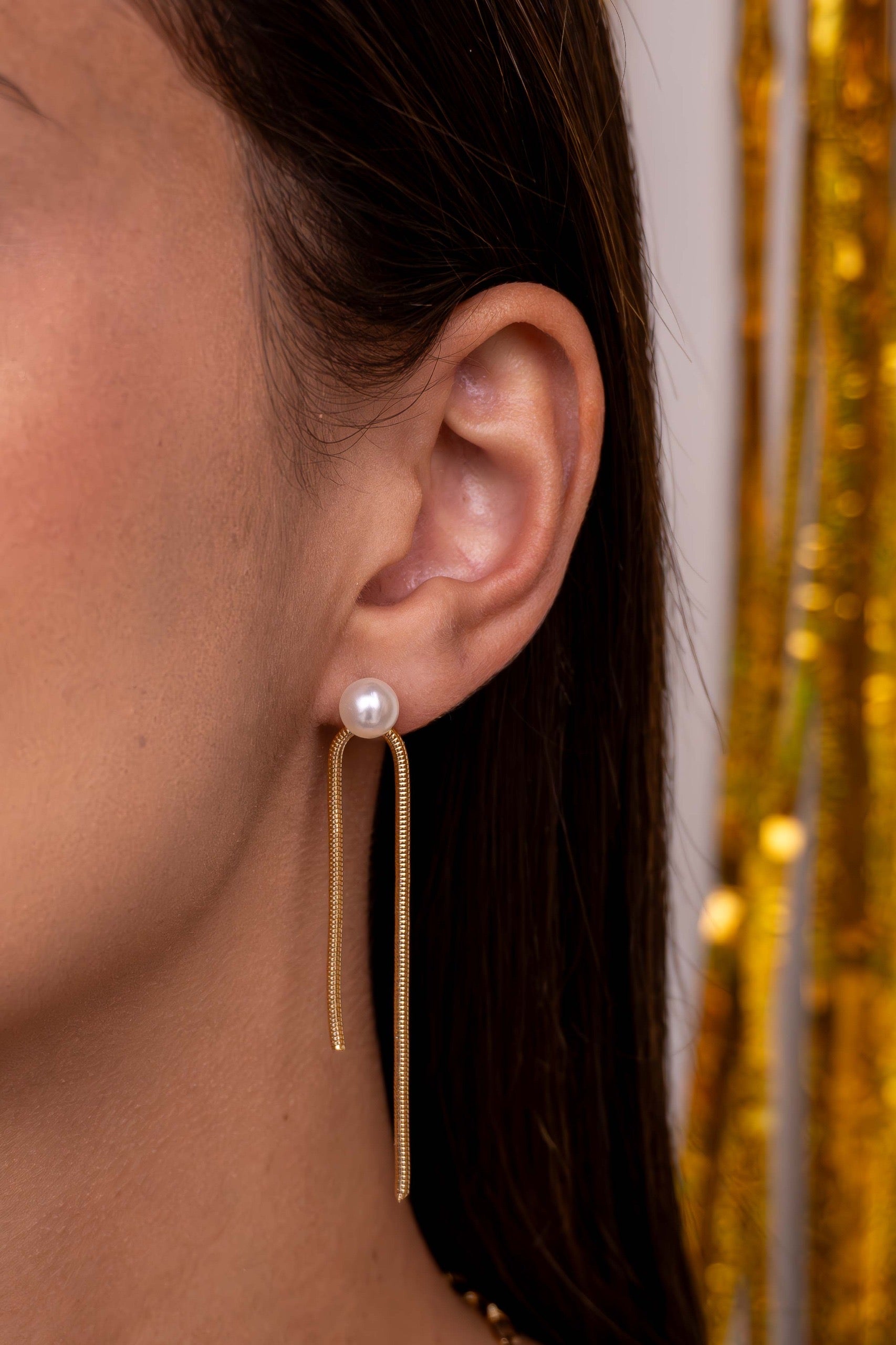 Luna Pearl Drop Earrings