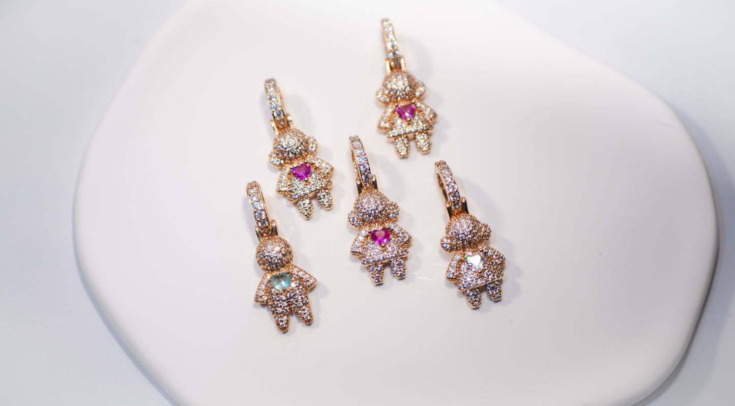 Amour Charm 18 Gold Platted