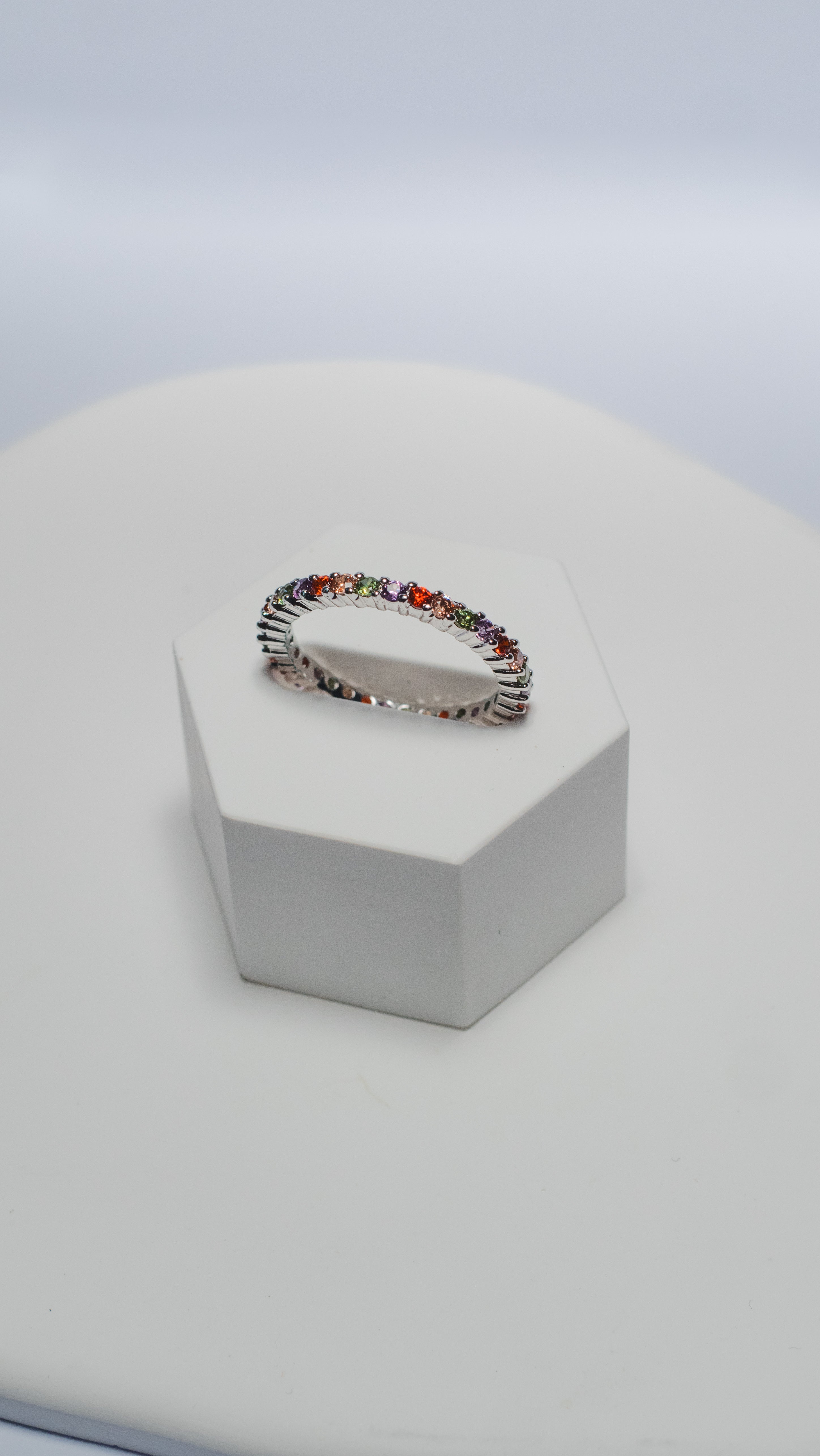 Eternal Spectrum Band Ring