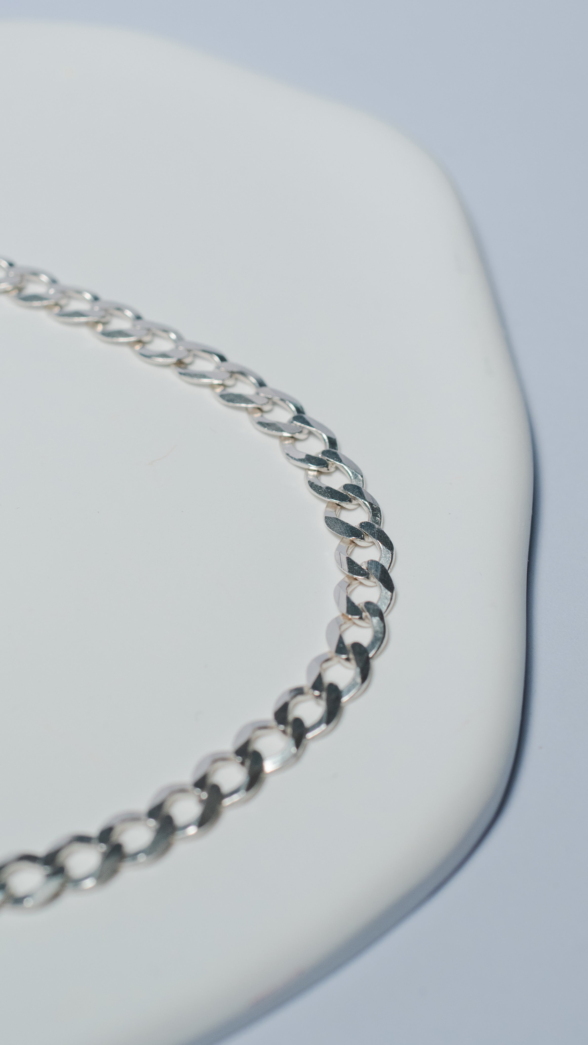 Atlas Silver Chain Necklace