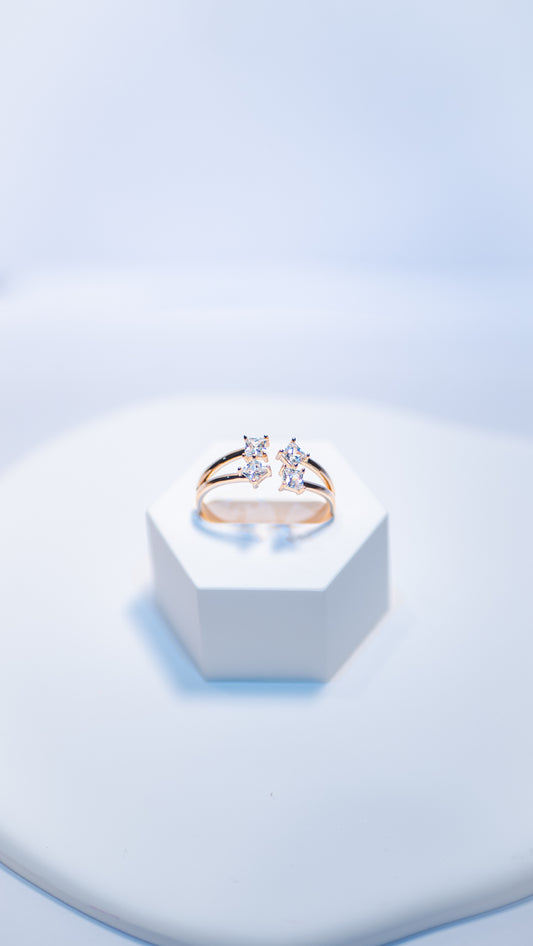 Lustre Adjustable Ring