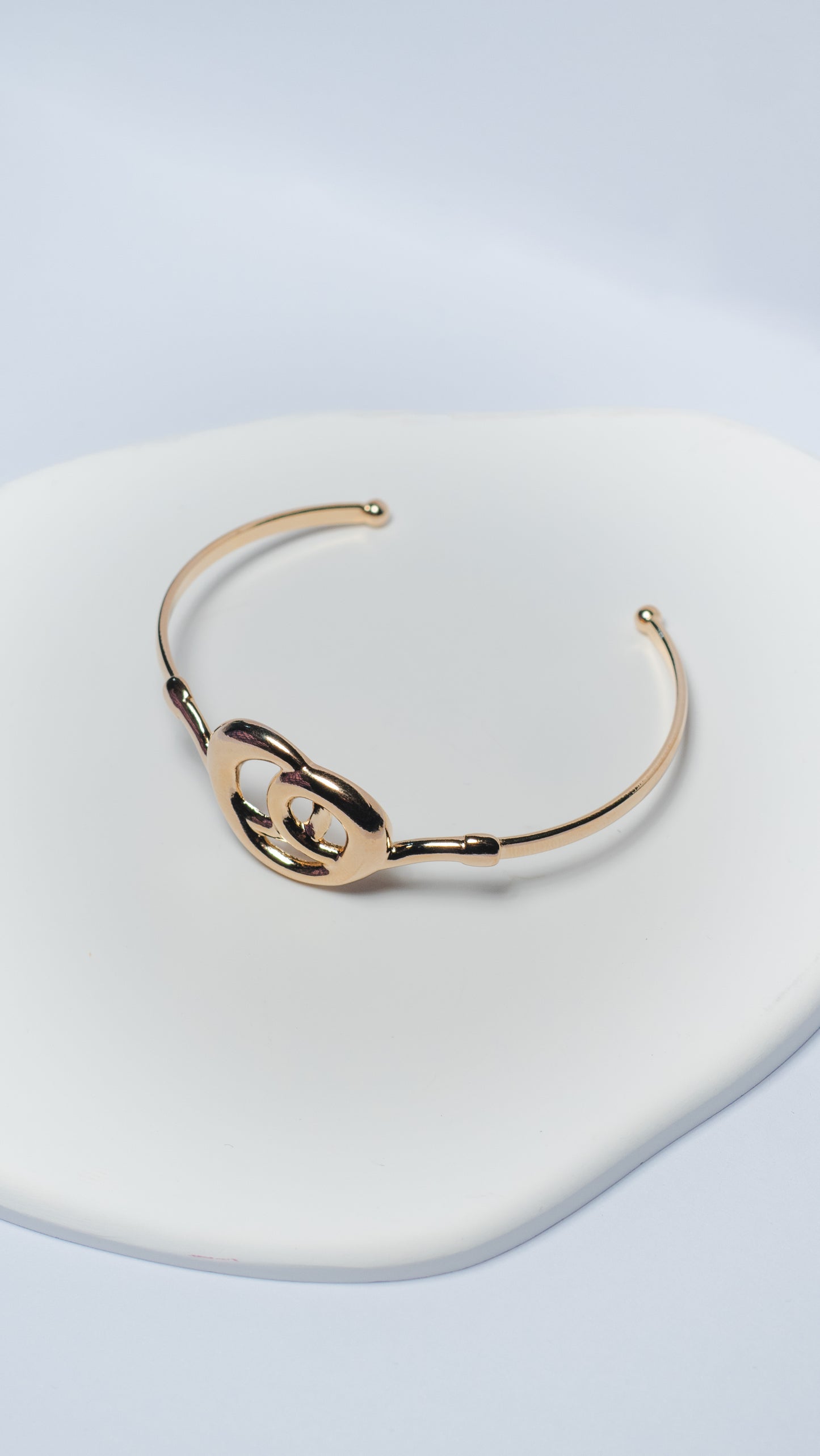Sculpted Embrace Bracelet