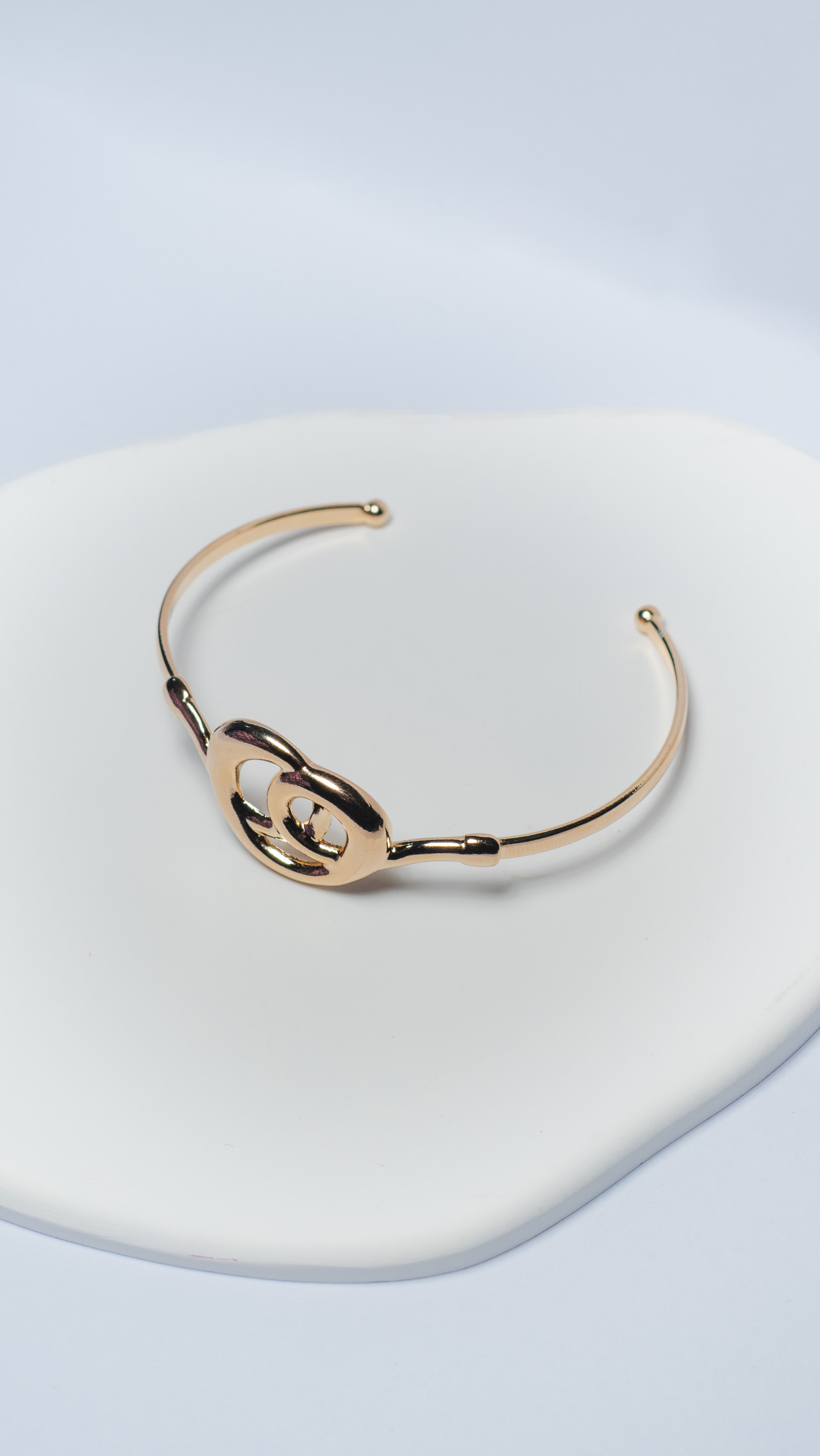 Sculpted Embrace Bracelet