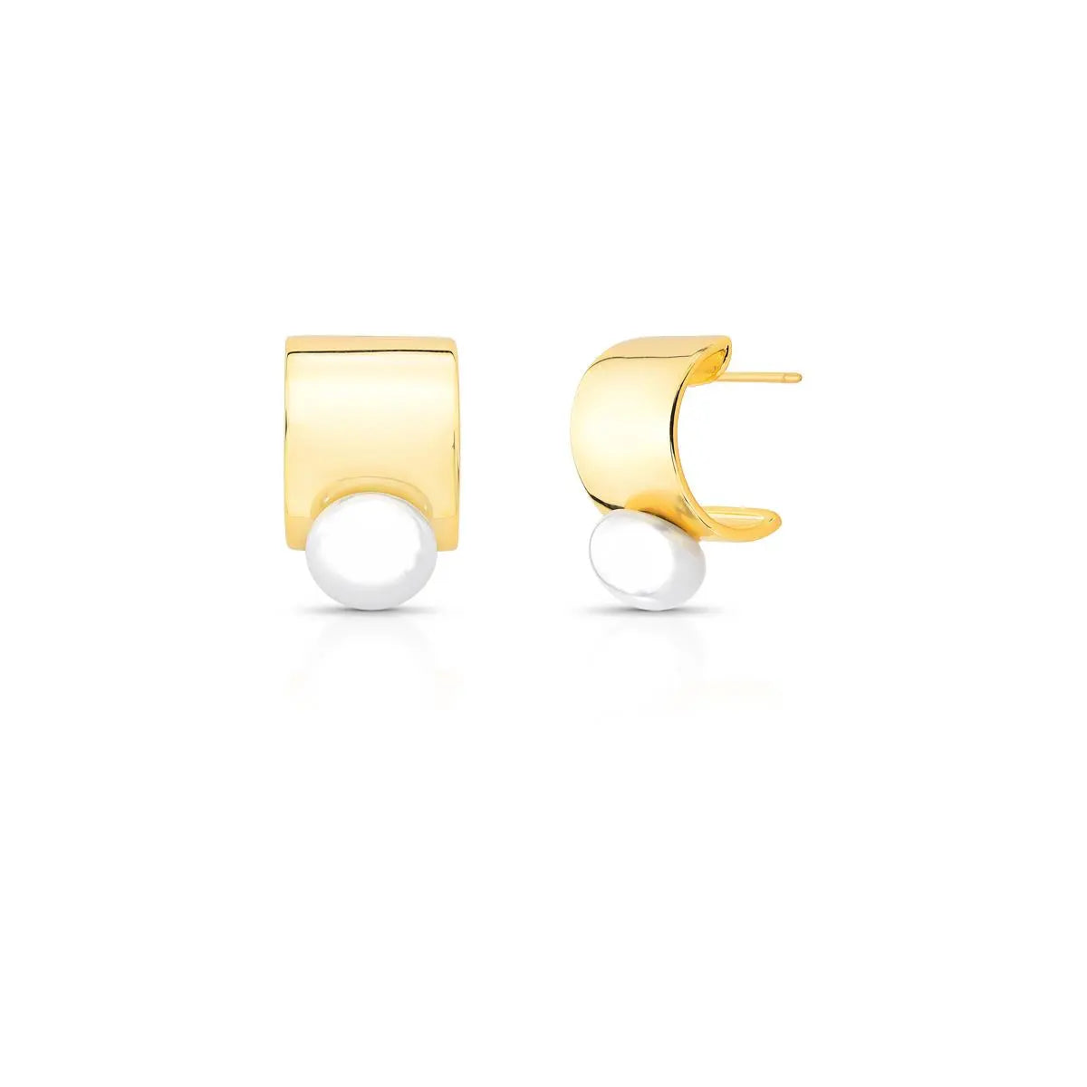 Pearl Eclipse Earrings