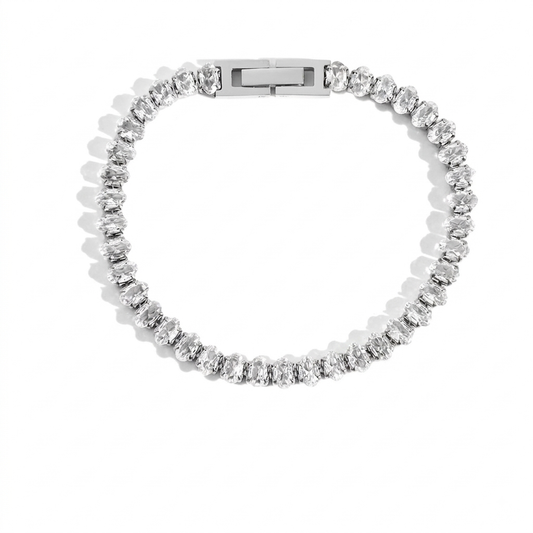 Lumiere Oval Tennis Bracelet