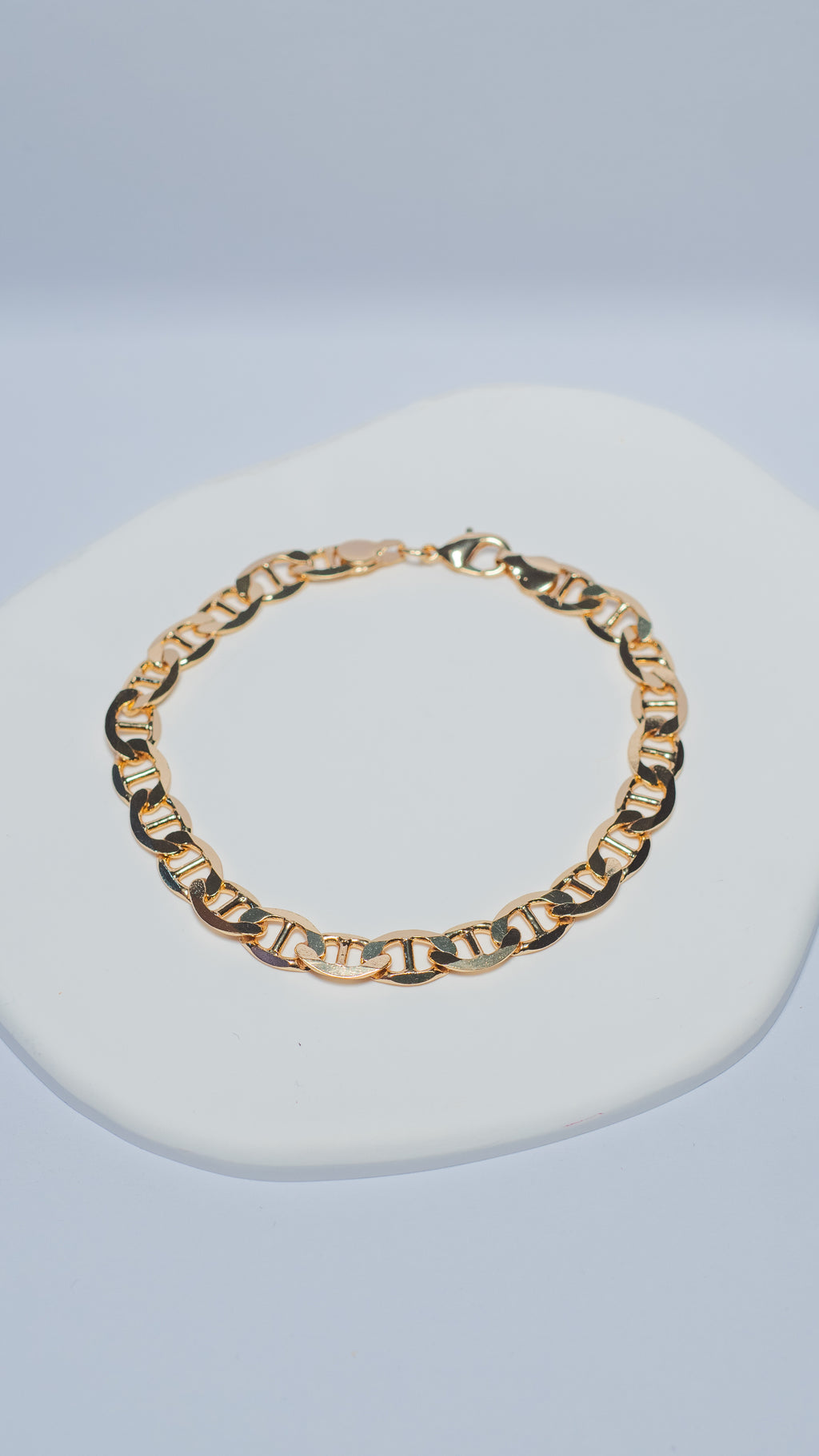 CD Gold Chain Bracelet