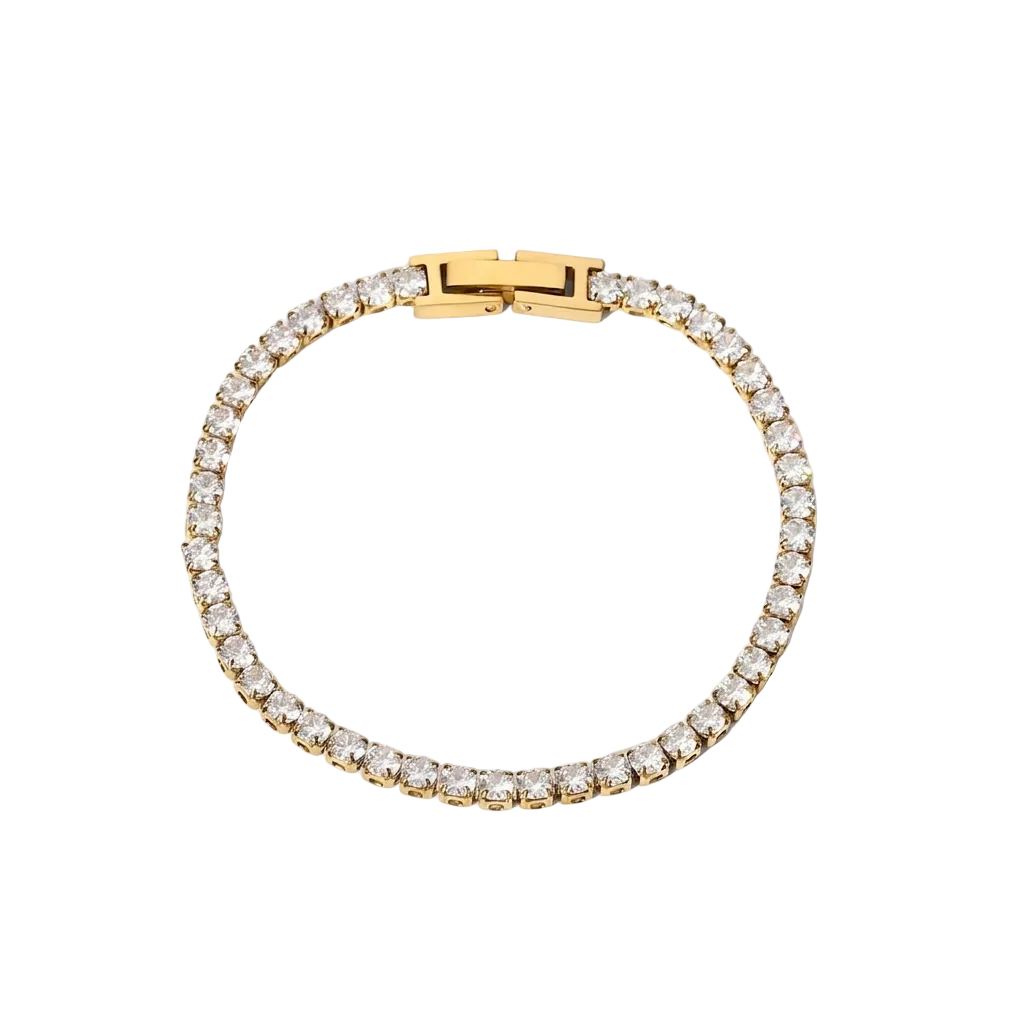 Lumiere Round Tennis Bracelet