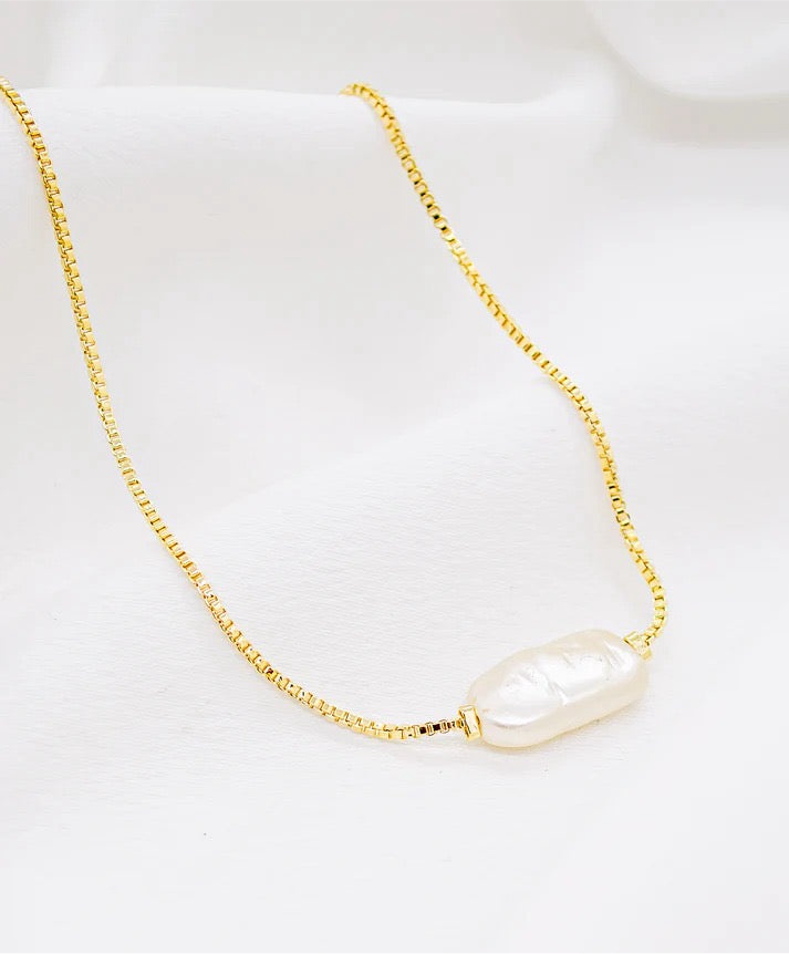 Baroque Pearl Necklace