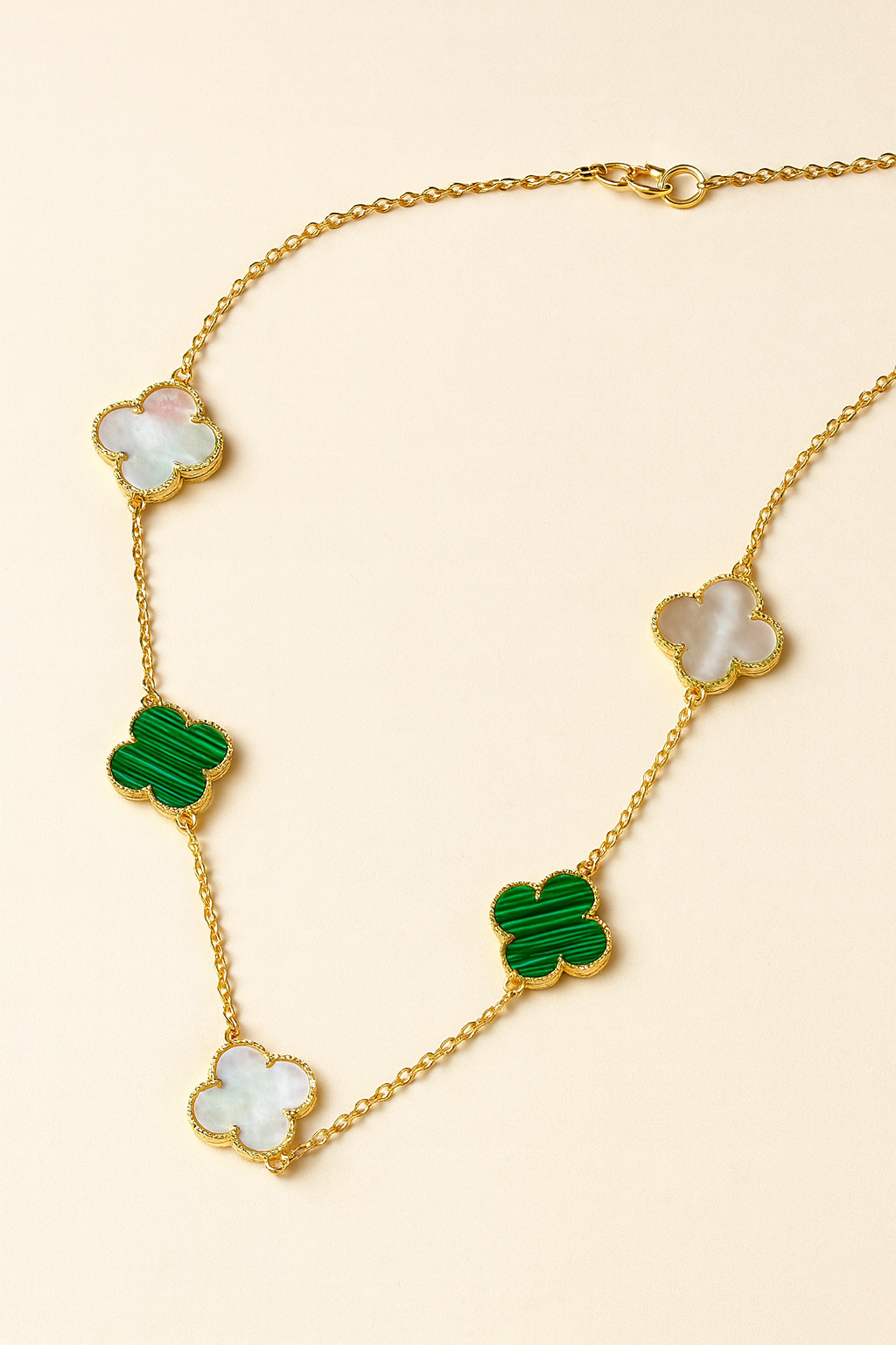 High-Jewellery Inspired Clover Necklace