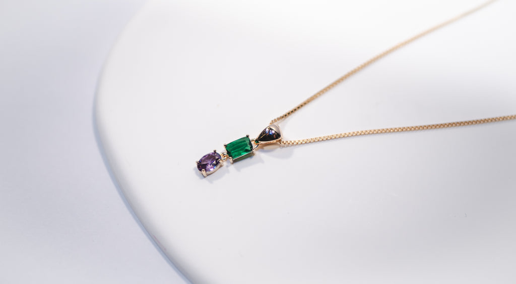 Aurora Trio Pendant Necklace & Earrings Set