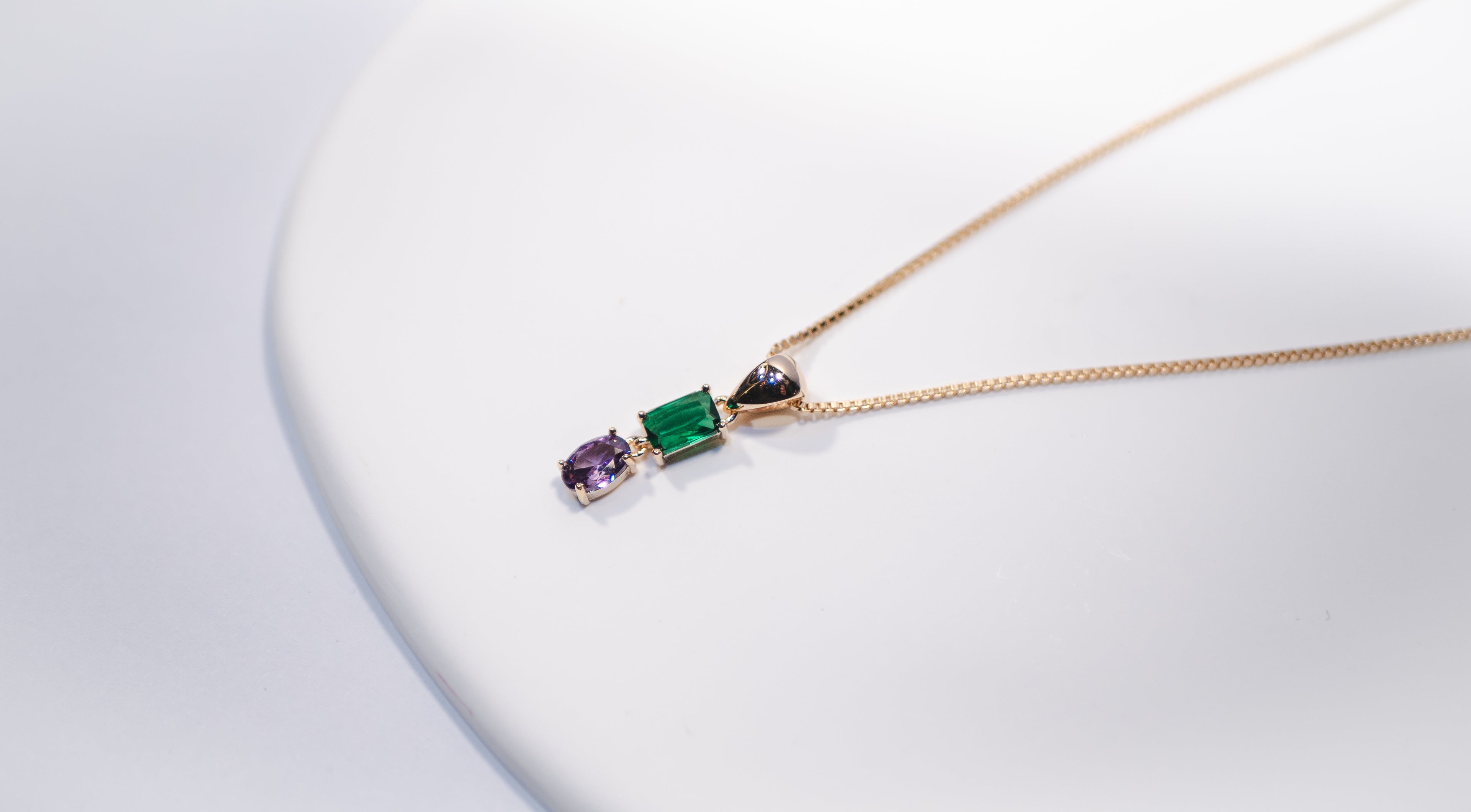 Aurora Trio Pendant Necklace & Earrings Set