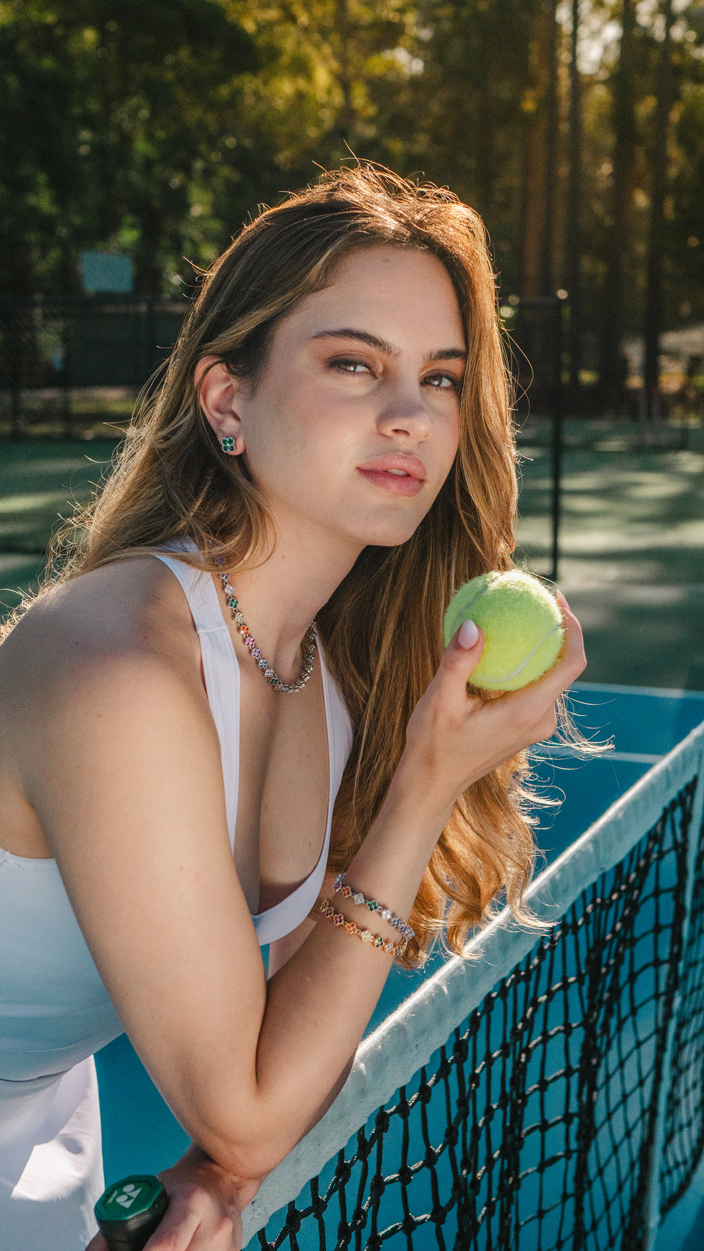 Fleur de Luxe Set                       Necklace & Bracelet