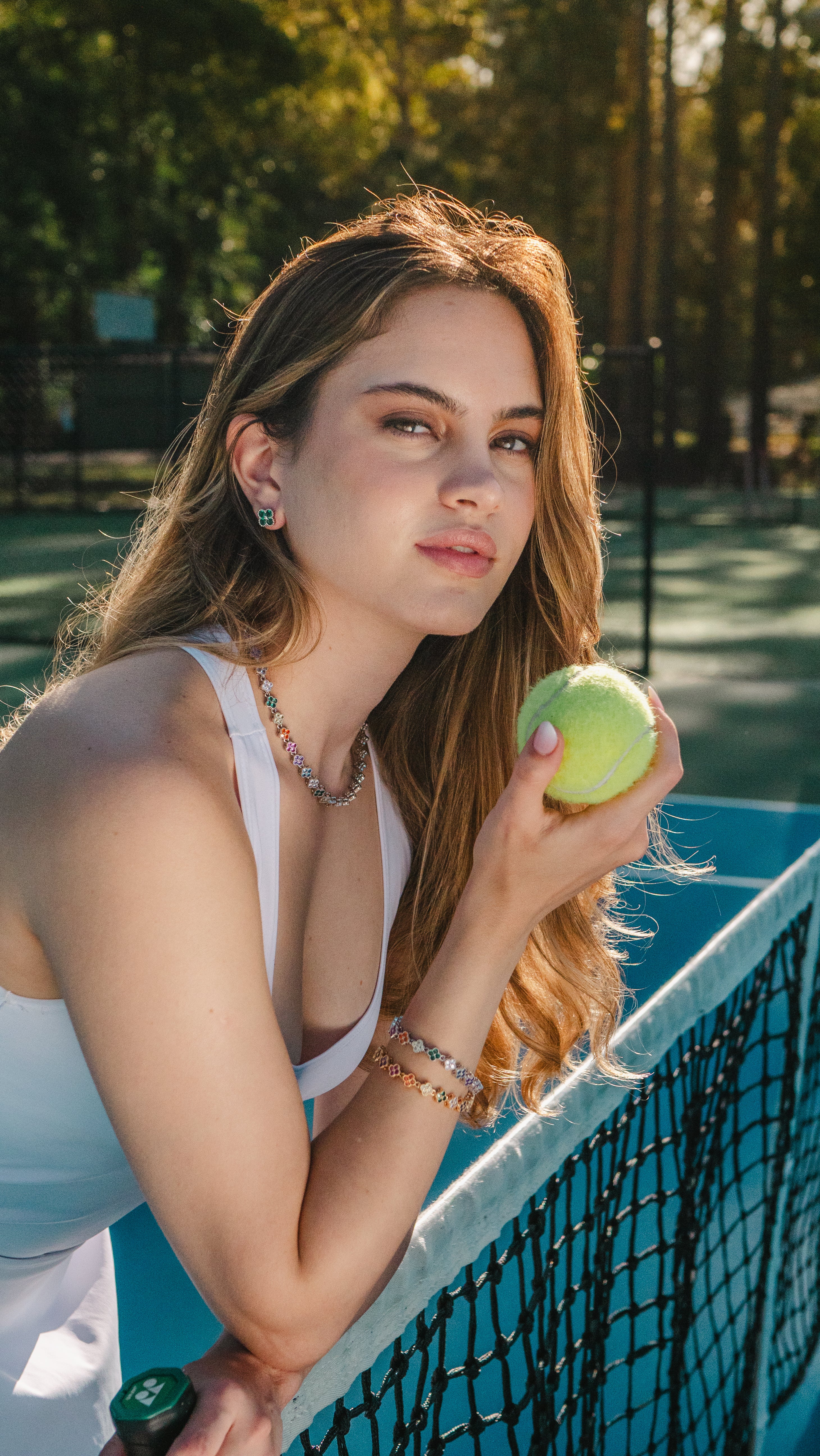 Fleur de Luxe Set                       Necklace & Bracelet