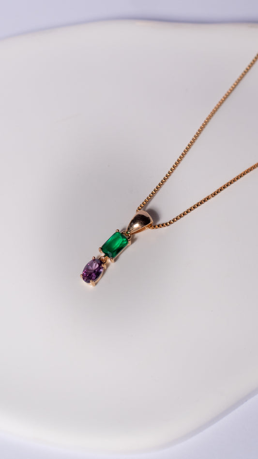 Aurora Trio Pendant Necklace & Earrings Set