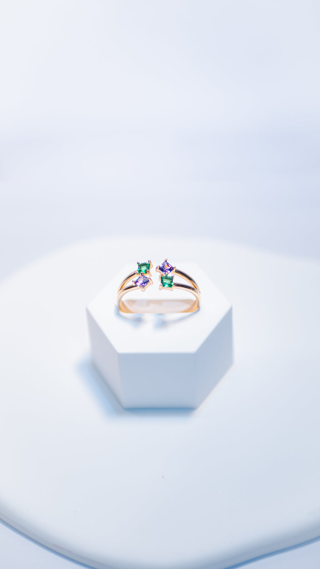 Lustre Adjustable Ring