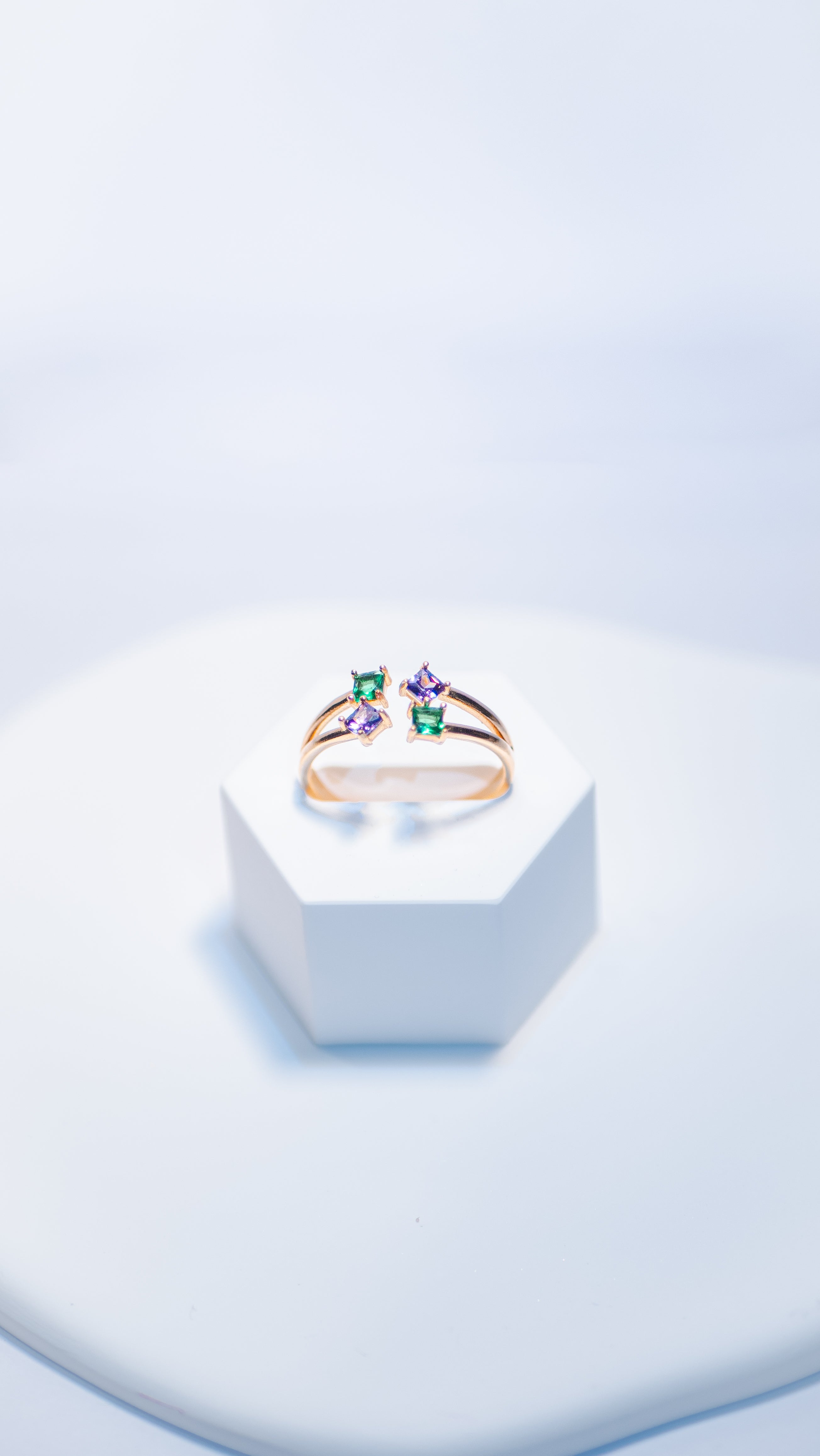 Lustre Adjustable Ring