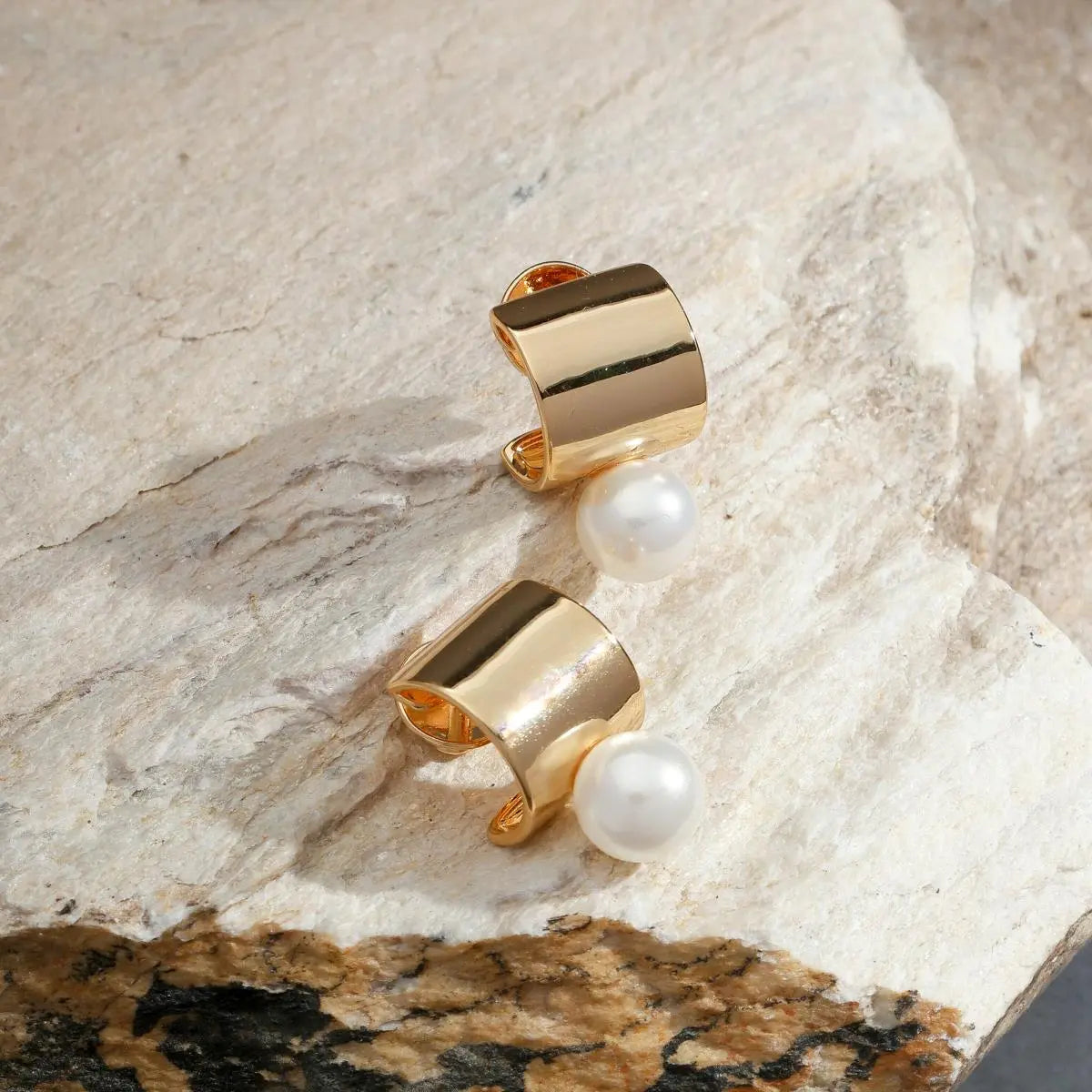 Pearl Eclipse Earrings