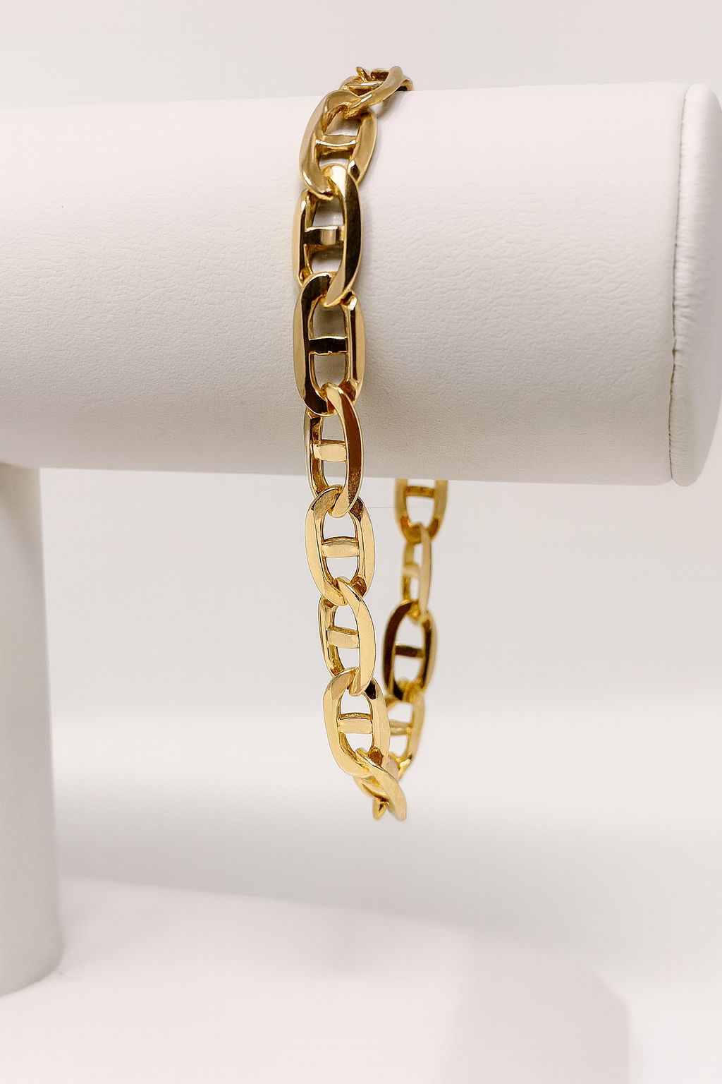 CD Gold Chain Bracelet