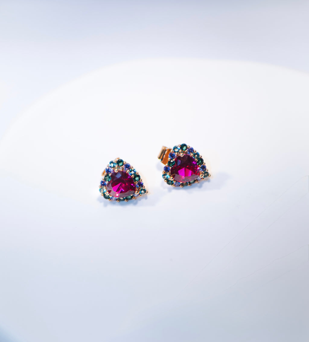 Radiance Heart Earrings