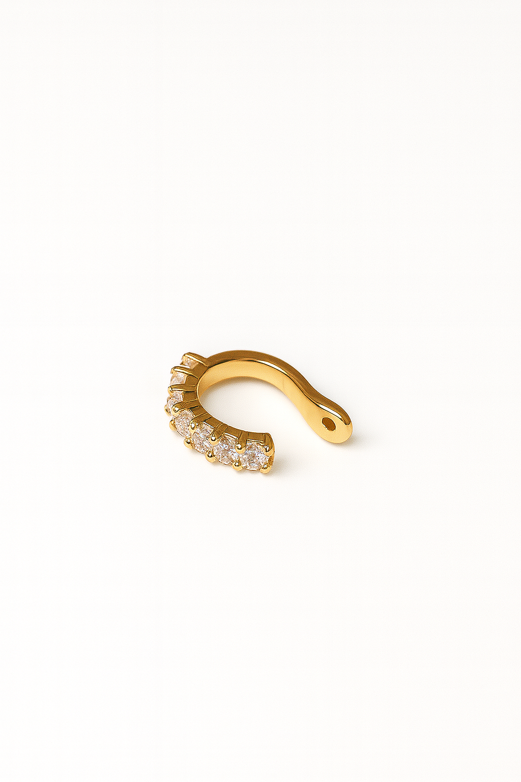 Gold Zirconia Ear Cuff