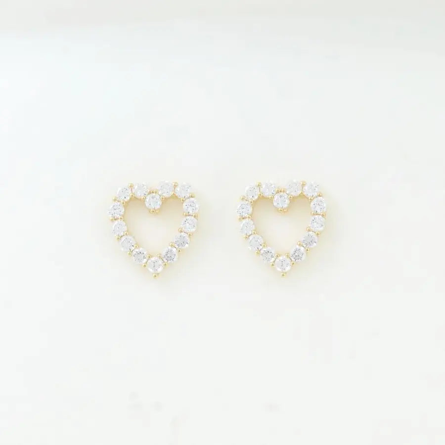 Lumière Heart Earrings