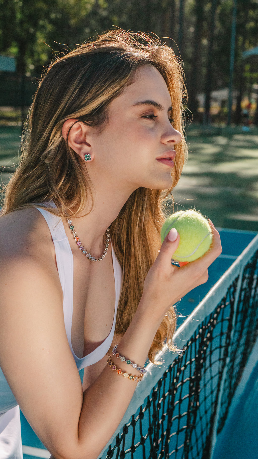 Fleur de Luxe Set                       Necklace & Bracelet