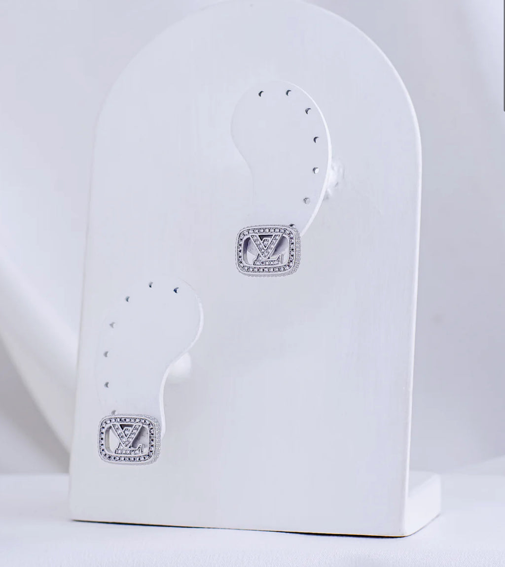 Silver Icon Studs