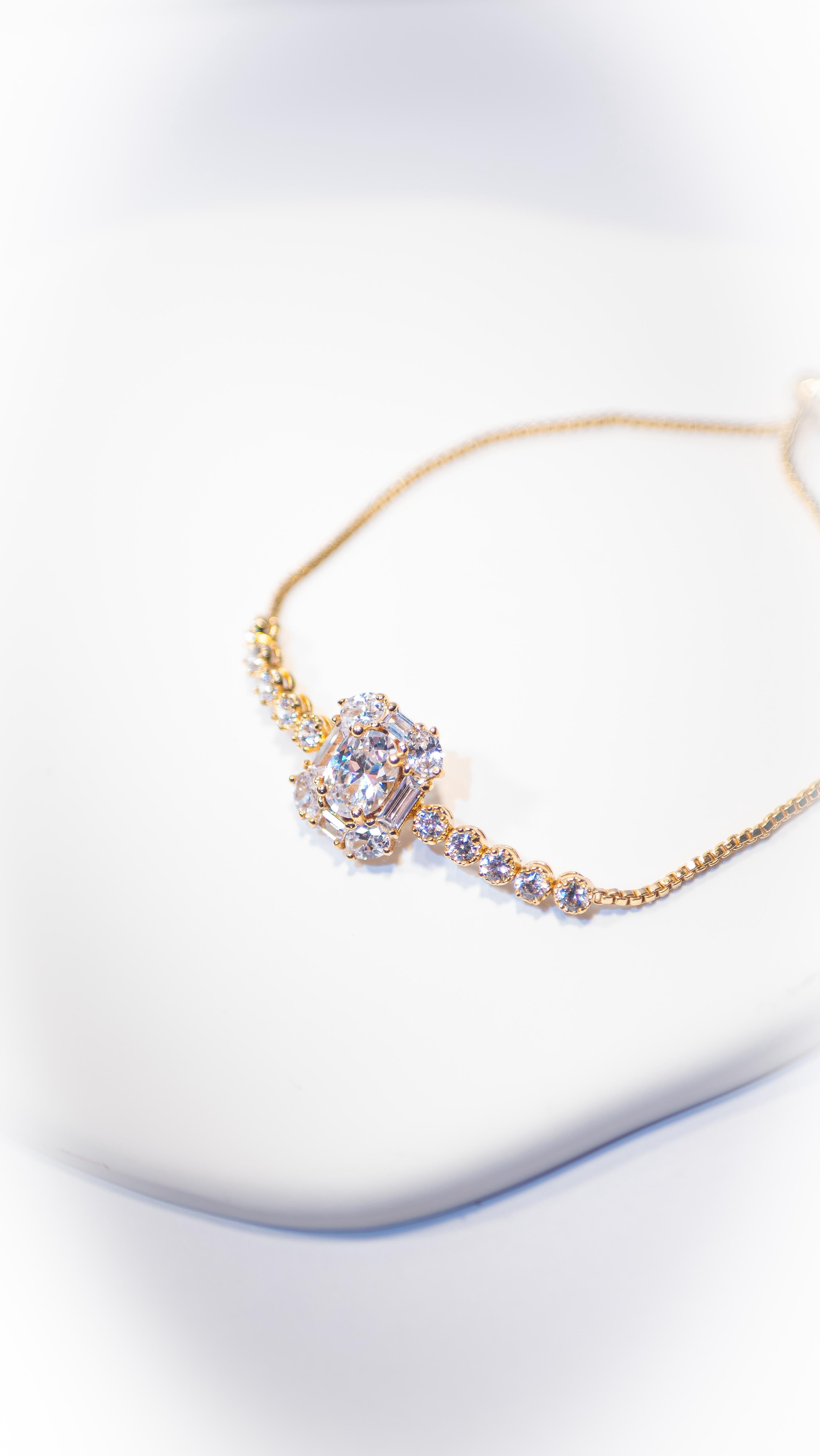 Radiance Solitaire Bracelet.