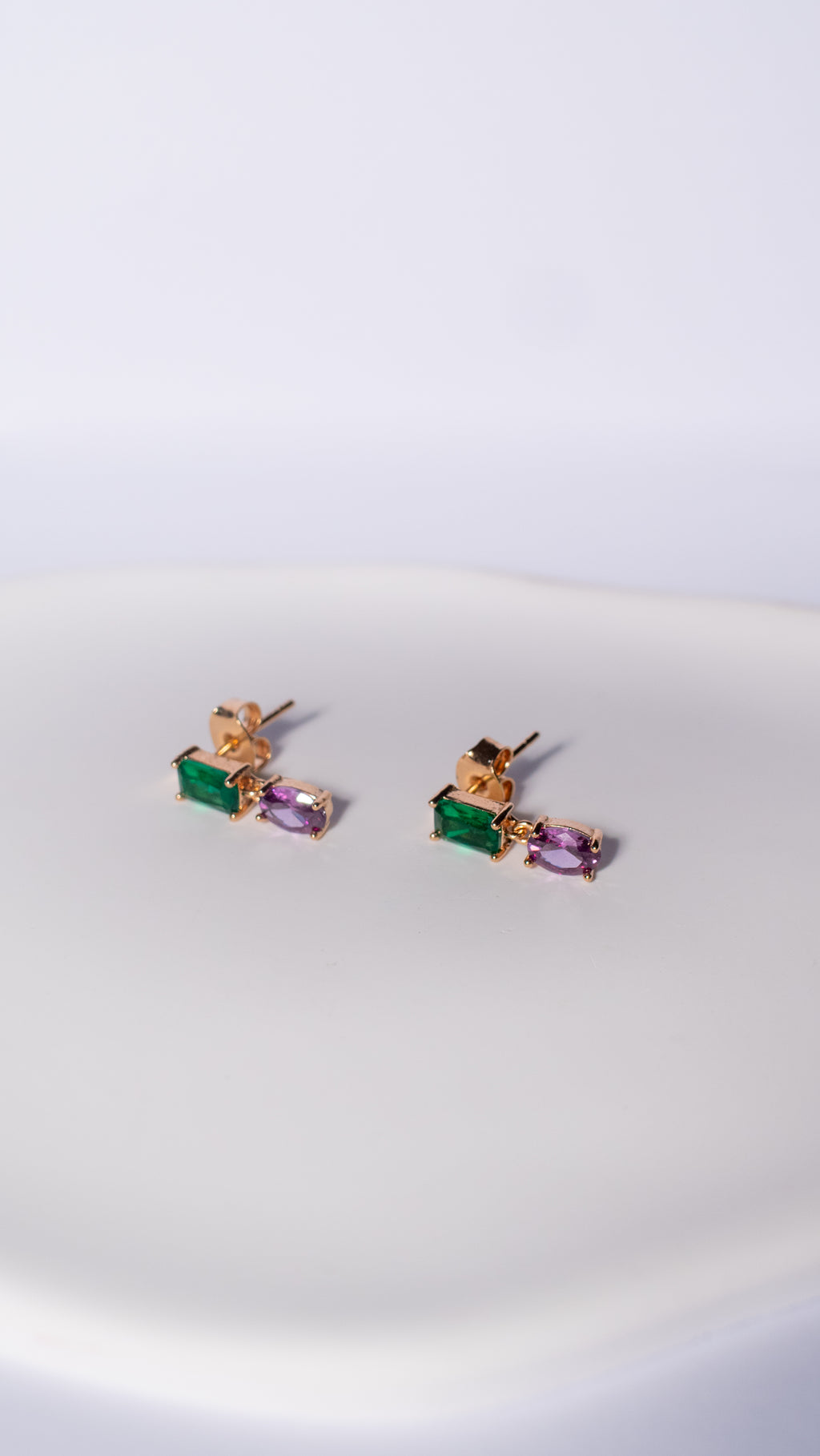 Aurora Trio Pendant Necklace & Earrings Set