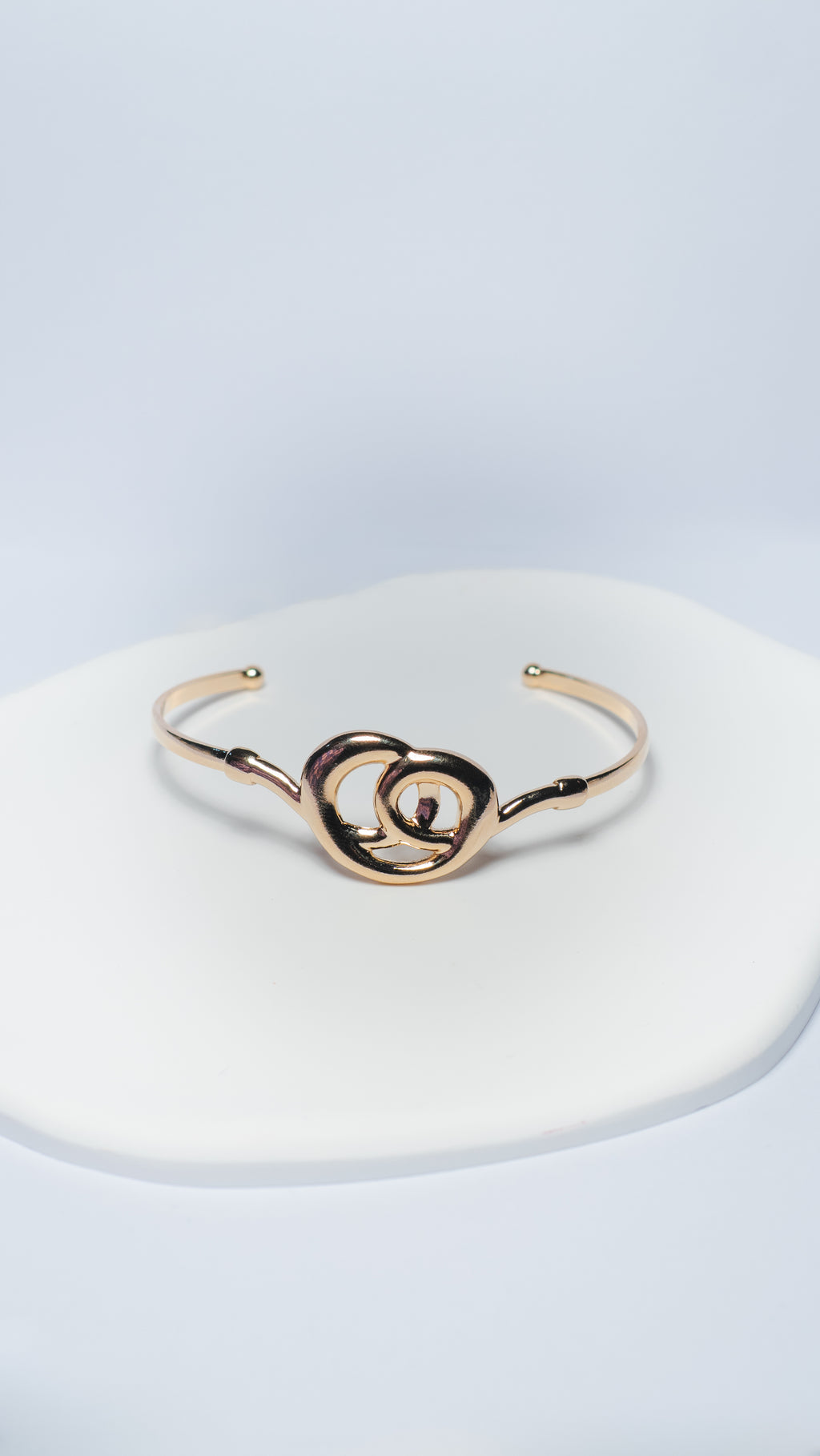 Sculpted Embrace Bracelet