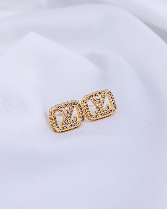 Golden Icon Studs