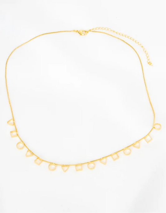 Geometric Grace Necklace