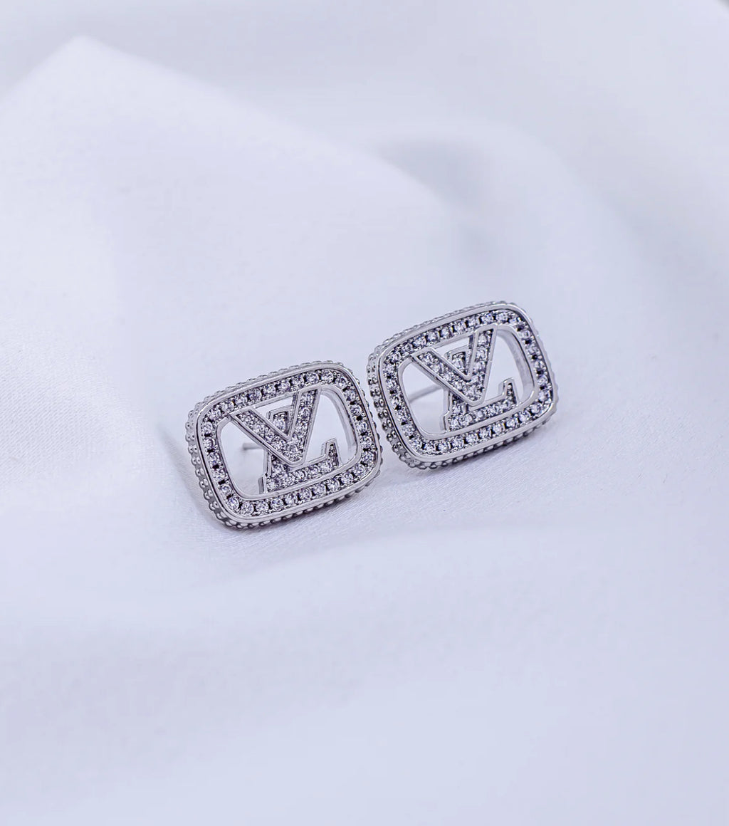 Silver Icon Studs