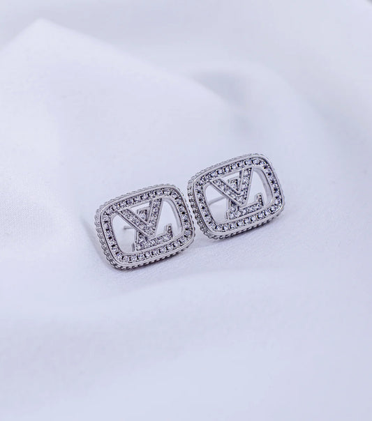 Silver Icon Studs