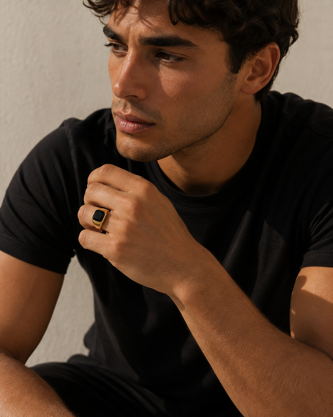 Onyx Signet Ring