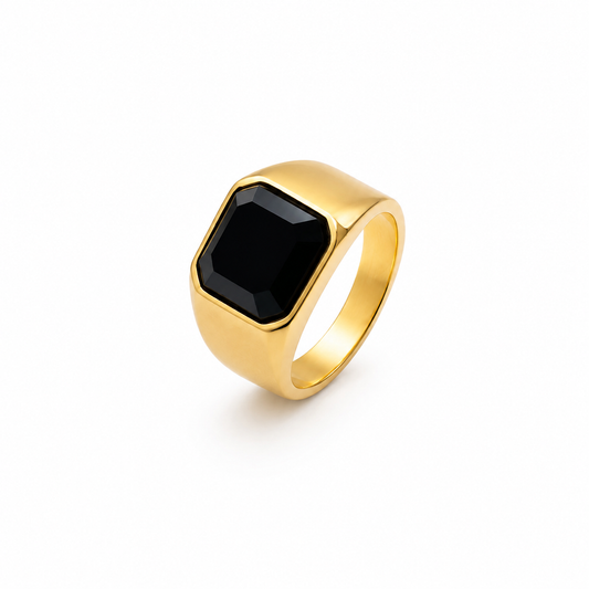 Onyx Signet Ring