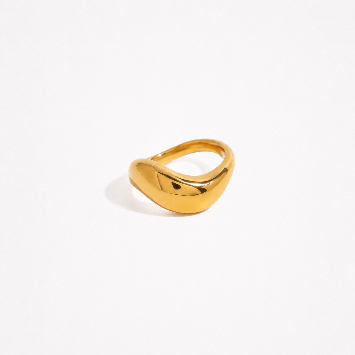 Wave Dome Ring