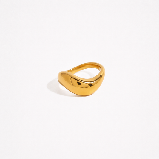 Wave Dome Ring