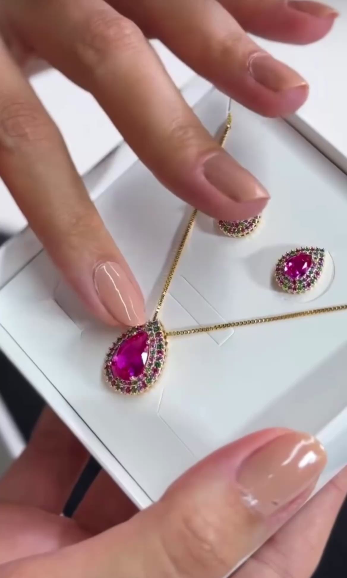 Lustre Pink Radiance set